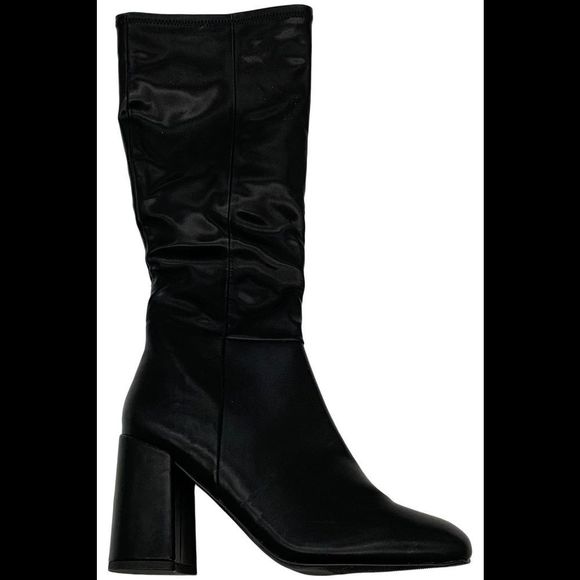 Madden Girl Women's Medium Calf Winslow Knee High Dress Boot Black - Medium - Picture 1 of 2